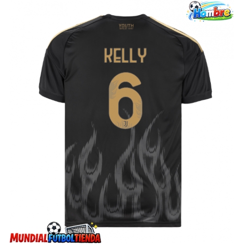 Camiseta Juventus Lloyd Kelly #6 Tercera Equipación Replica 2026-27 mangas cortas